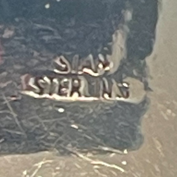 Vintage Siam Sterling Silver Enamel Peacock Brooch. Beautiful condition. - Picture 3 of 4